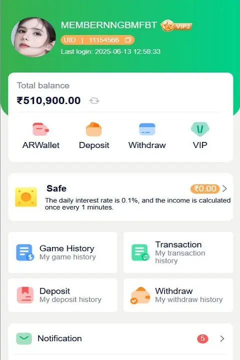 Diuwin Money Withdraw